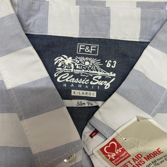 Stripes short sleeve button down shirt - Picture 2 of 7